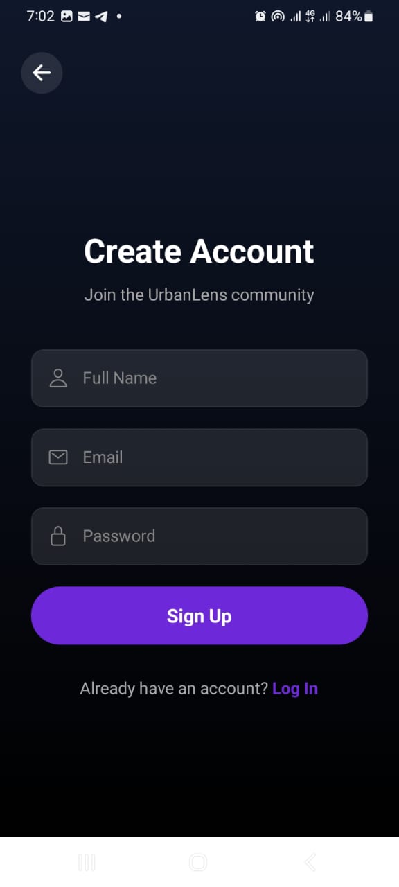 UrbanLens App Demo 1